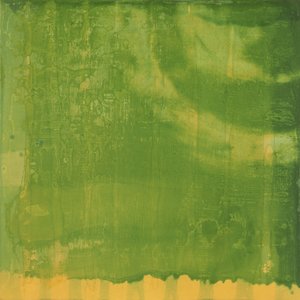 Bluerine Green ، 1997 (زيت وطلاء زجاجي على لوح جيسو)