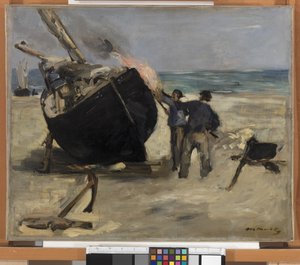 تحطم القارب 1873 بواسطة إدوارد مانيه