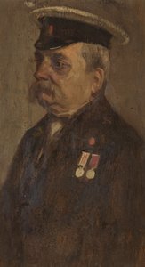 صورة شخصية لـ S. Vowles ، 60 ، حوالي عام 1920 (زيت على لوحة)