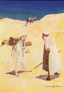الحمار وظله (لون ليثو)
