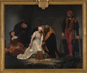 إعدام السيدة جين غراي. 1833