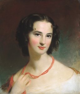 السيدة جيمس مونتغمري ، الابن ، كاليفورنيا. 1845. بواسطة توماس سولي