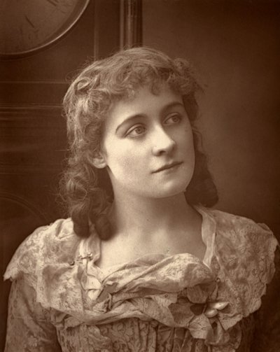كيت روركي ، ممثلة بريطانية ، في صوفيا ، 1887 بواسطة إرنست بارود
