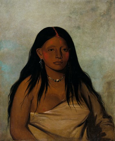 شي-دي-آه ، وايلد سيج ، امرأة ويتشيتا 1834. بواسطة جورج كاتلين