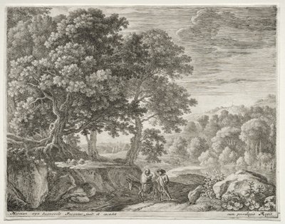 الرحلة إلى مصر ، ج. 1652-1654. بواسطة هيرمان فان سوانفيلت