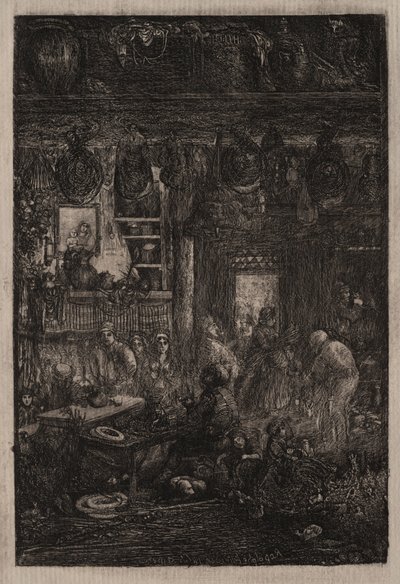 الداخلية المولدوفية ، 1865. بواسطة رودولف بريسدين